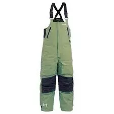 CLAM ICE ARMOR ASCENT FLOATER BIBS - GREEN