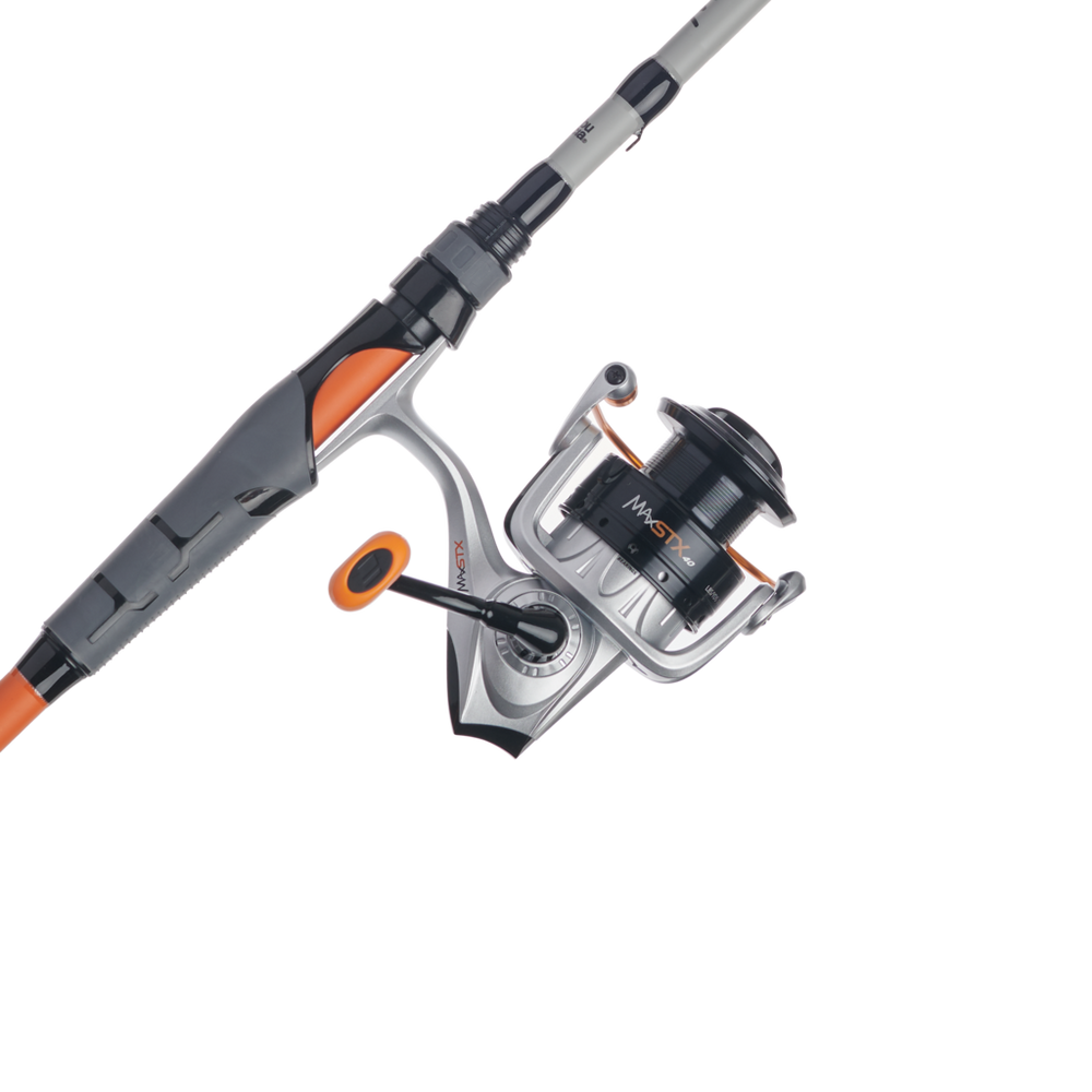 Abu Garcia MAX STX Spinning Combo, Orange