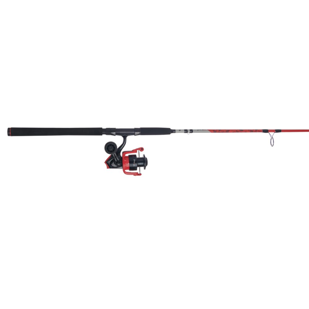ABU GARCIA MAXX SPINNING COMBO, RED - Image 2