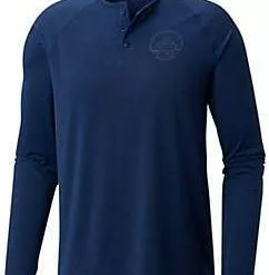 COLUMBIA - OMNI SHADE TRAIL SHAKER III LONG SLEEVE HENLEY BUTTON UP