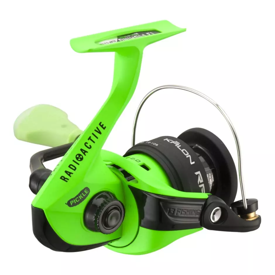 13 FISHING Kalon Radioactive Pickle Spinning Reel - Image 7