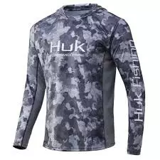 HUK ICON X REFRACTION CAMO HOODIE