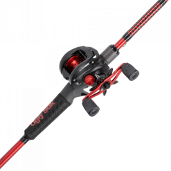 Abu Garcia Ugly Stik Carbon Low Profile Baitcast Reel And Fishing Rod Combo 6'6" - Medium